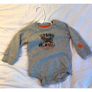 NWOT Carhartt Baby Long Sleeve Onesie 9 months